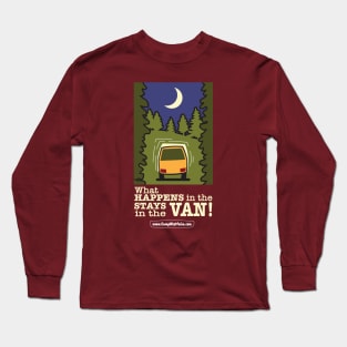 What Happens in the Van ... dark Long Sleeve T-Shirt